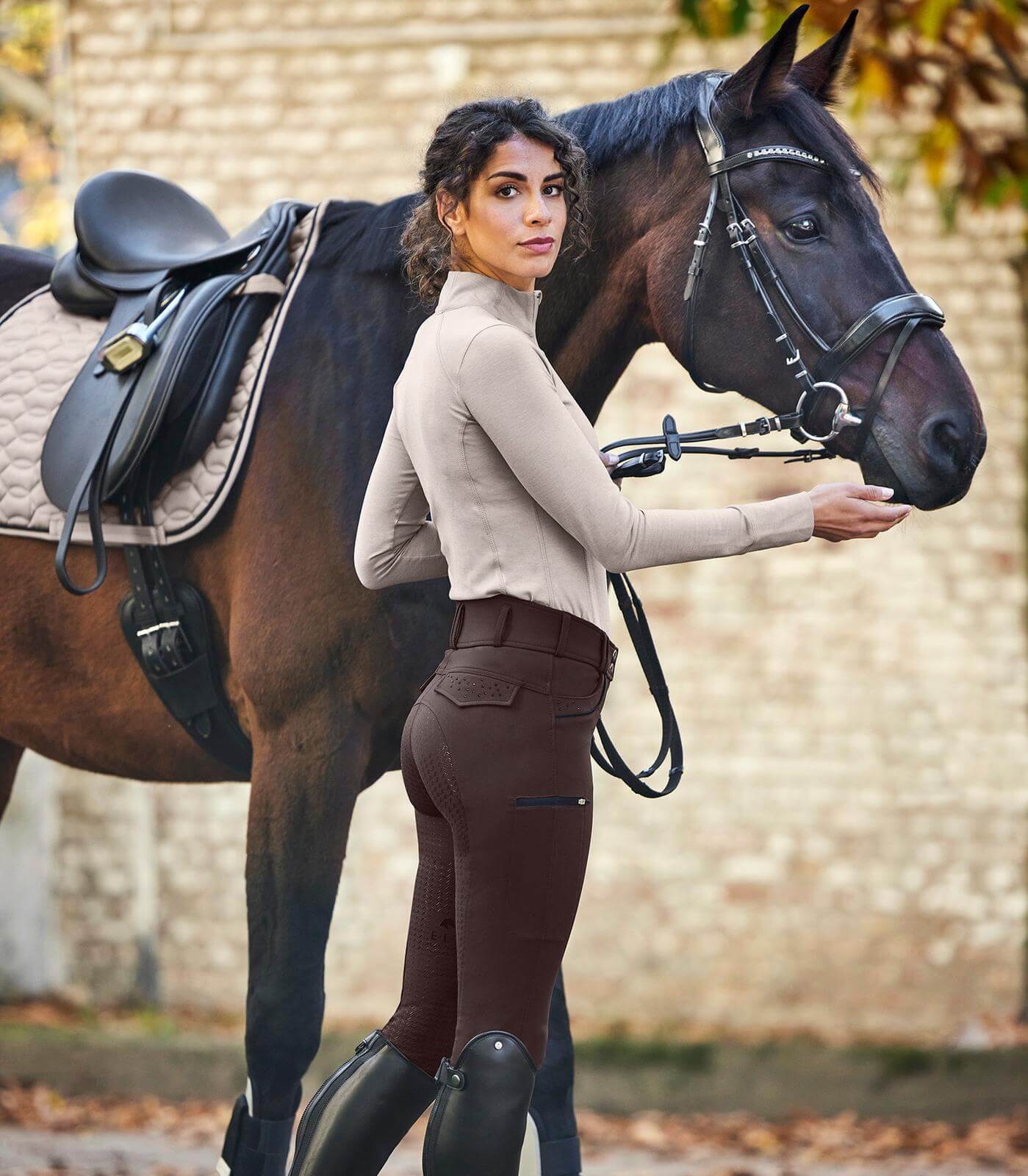 Reithose Kassandra High Waist