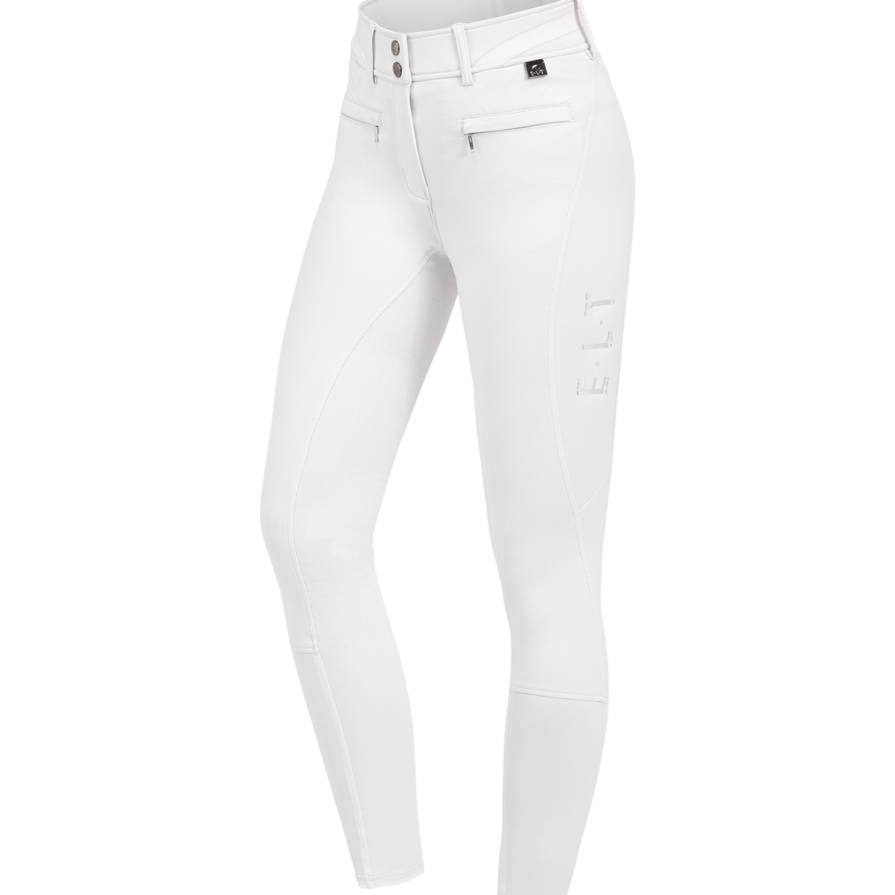 Reithose Damen Full-Grip Maja Glam Curved High Waist Damenreithose Vollbesatz