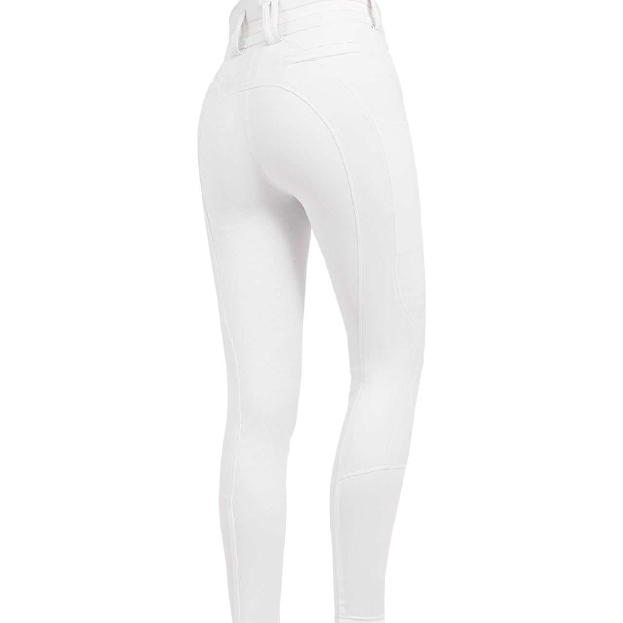 Reithose Damen Full-Grip Maja Glam Curved High Waist Damenreithose Vollbesatz