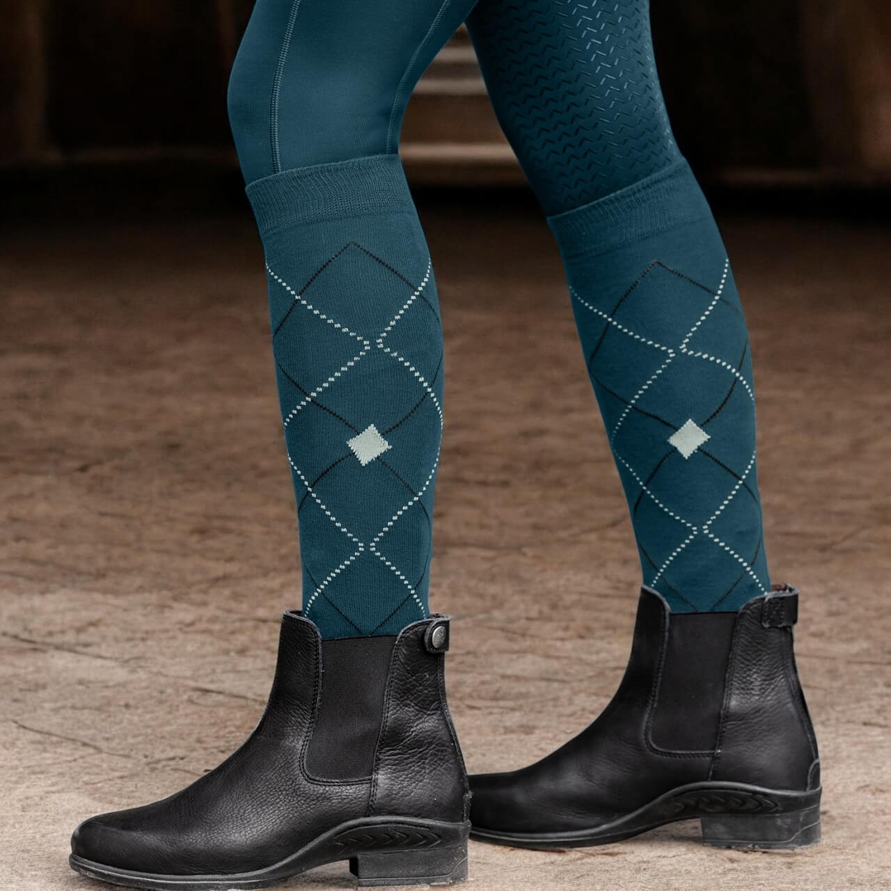 Reitsocken Argyle FS 2025 Socken
