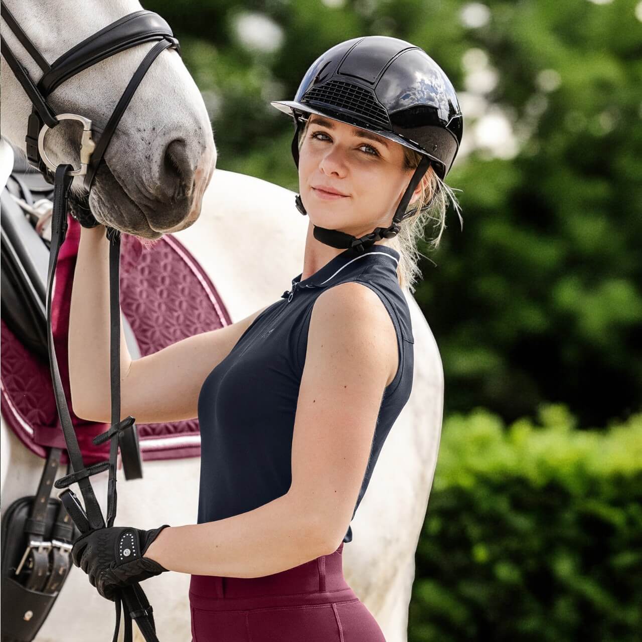 Funktions-Polotop Damen Paris FS 2025 Trainingstop