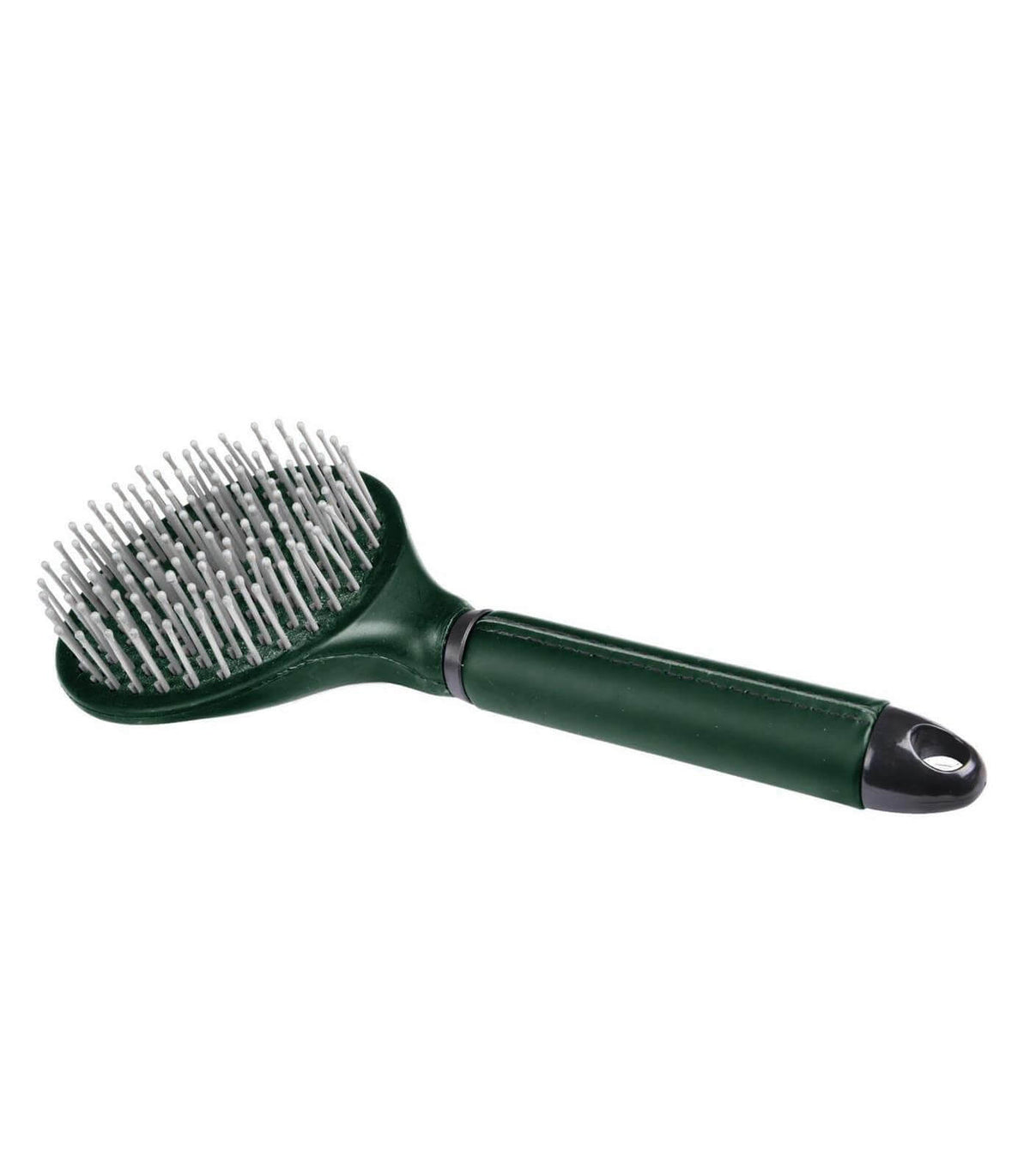 Langhaarbürste black, 24 cm, Tannengrün, Produkt allein auf weißem Hintergrund.