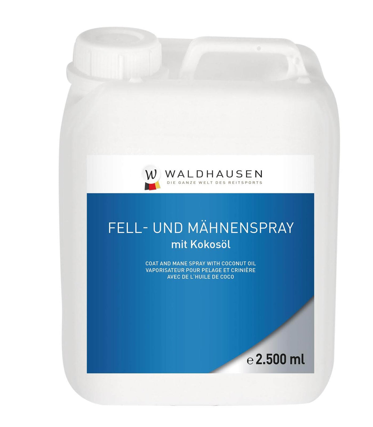 Spray per pelo e criniera con olio di cocco 2500 ml