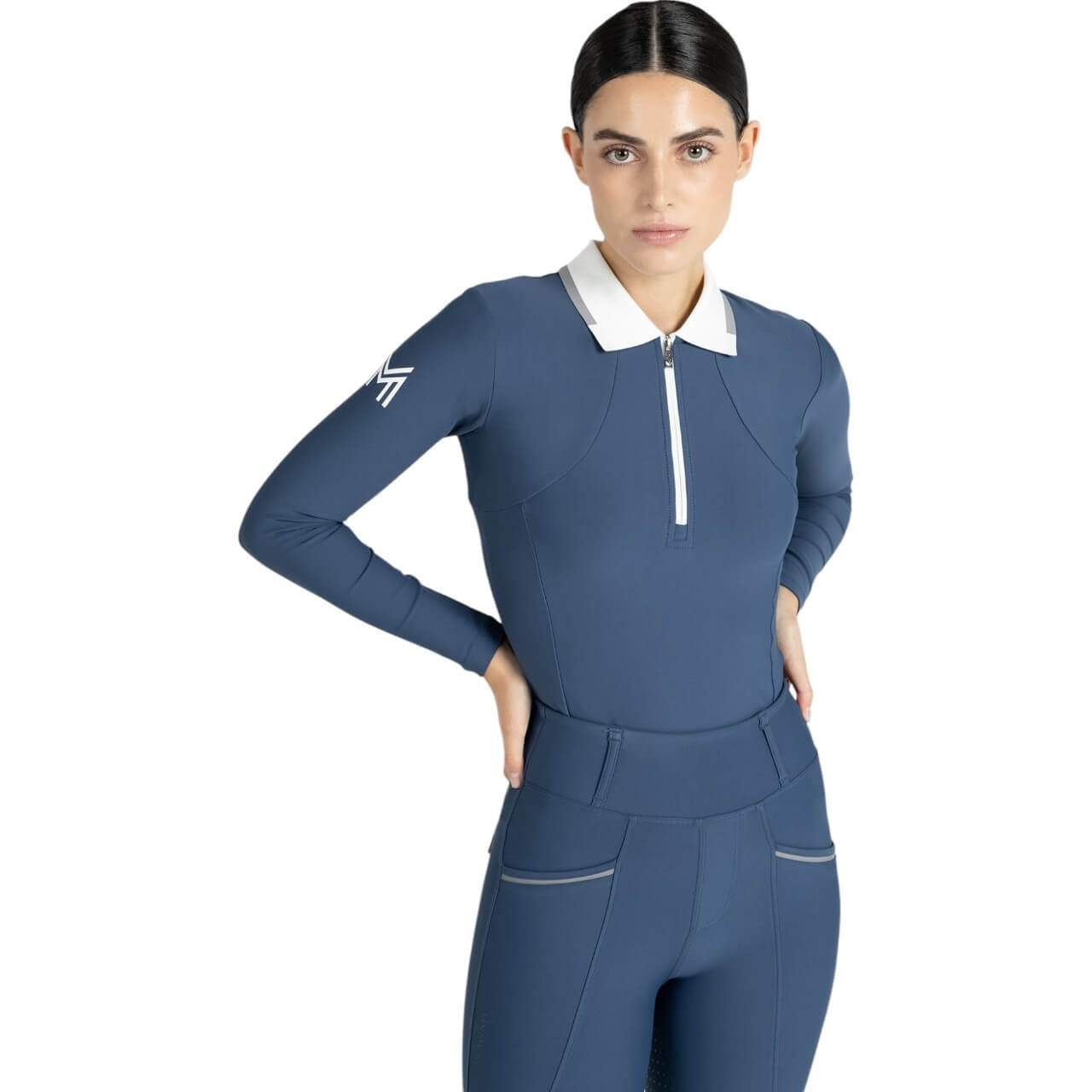 Langarmshirt Damen Concept Long Sleeve Polo Shirt Baselayer
