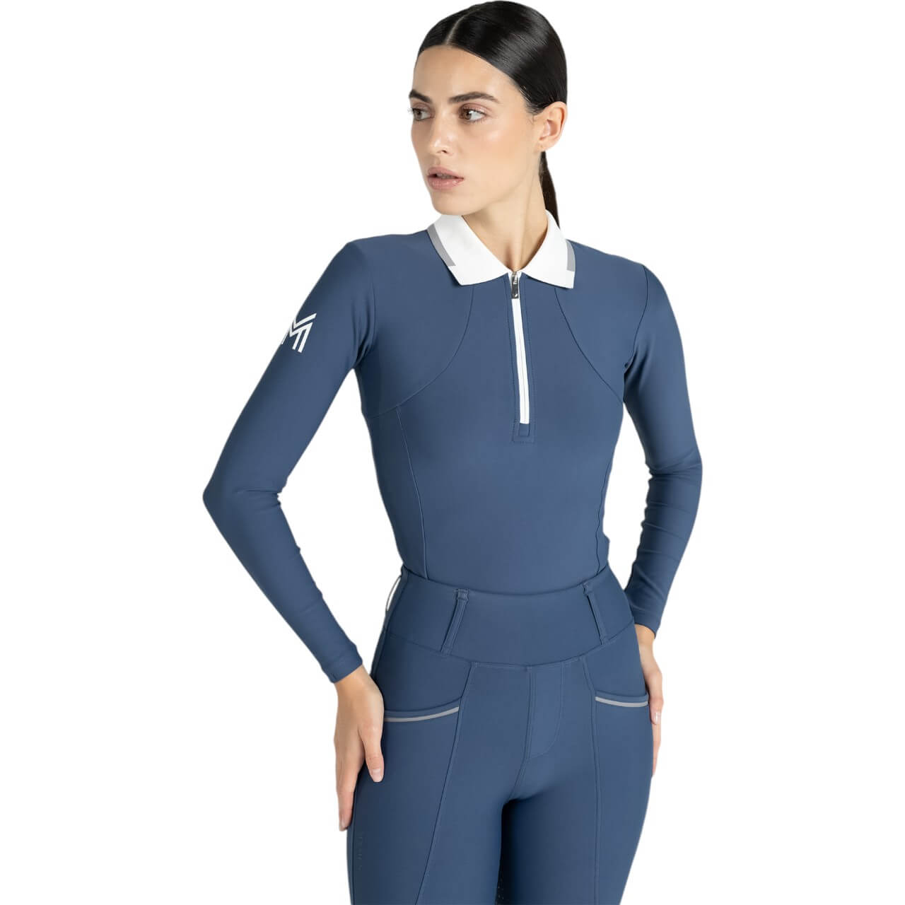 Langarmshirt Damen Concept Long Sleeve Polo Shirt Baselayer