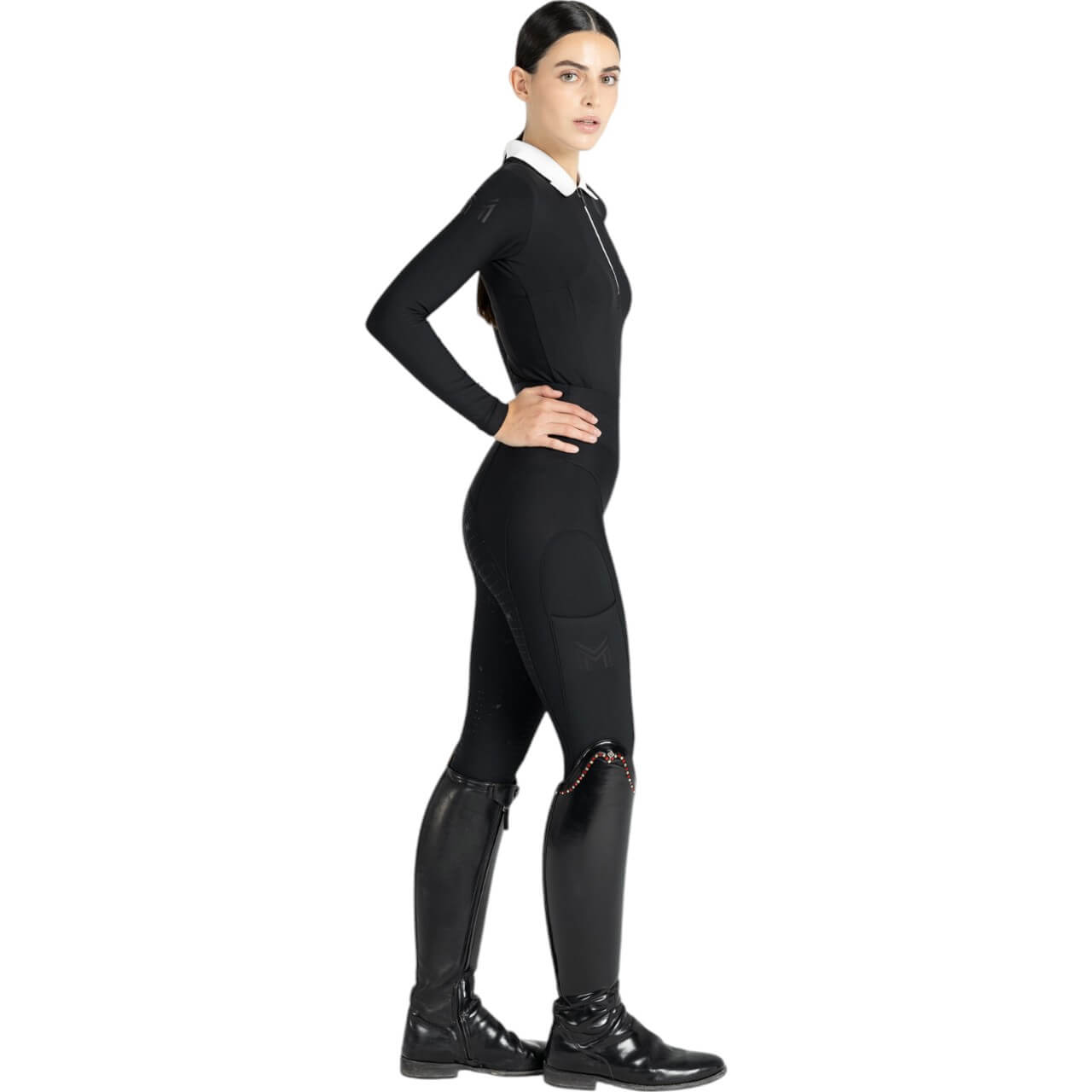Langarmshirt Damen Concept Long Sleeve Polo Shirt Baselayer