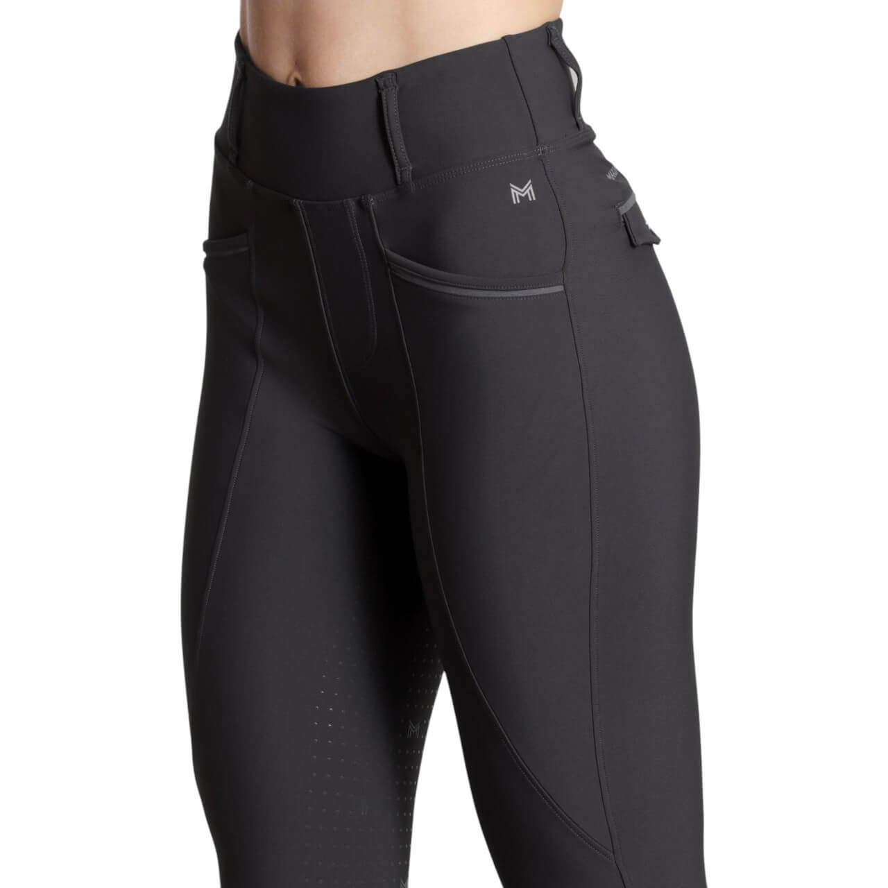 Reitleggings Damen Full-Grip Pro Riding Leggings