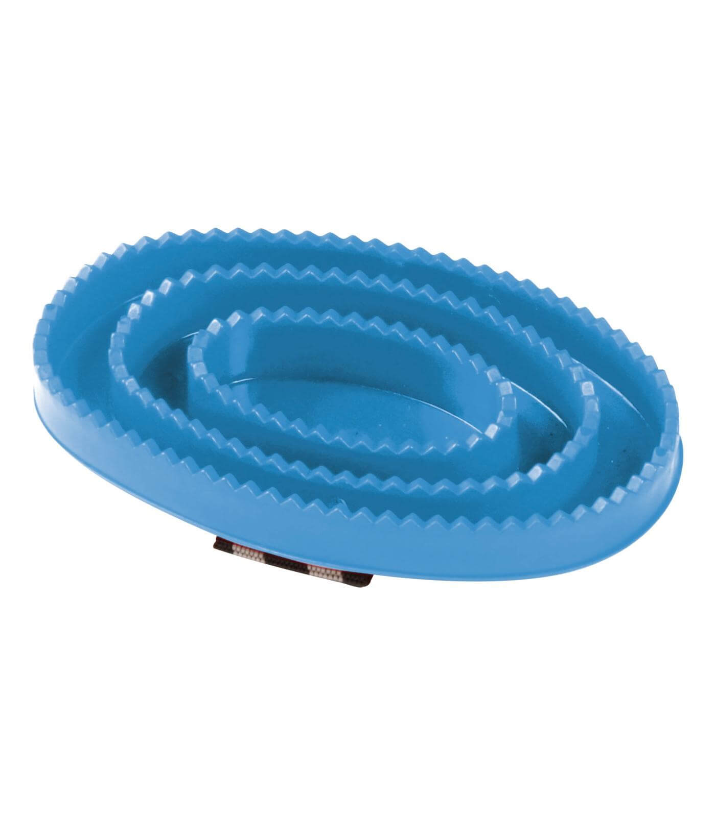 Plastikstriegel, oval