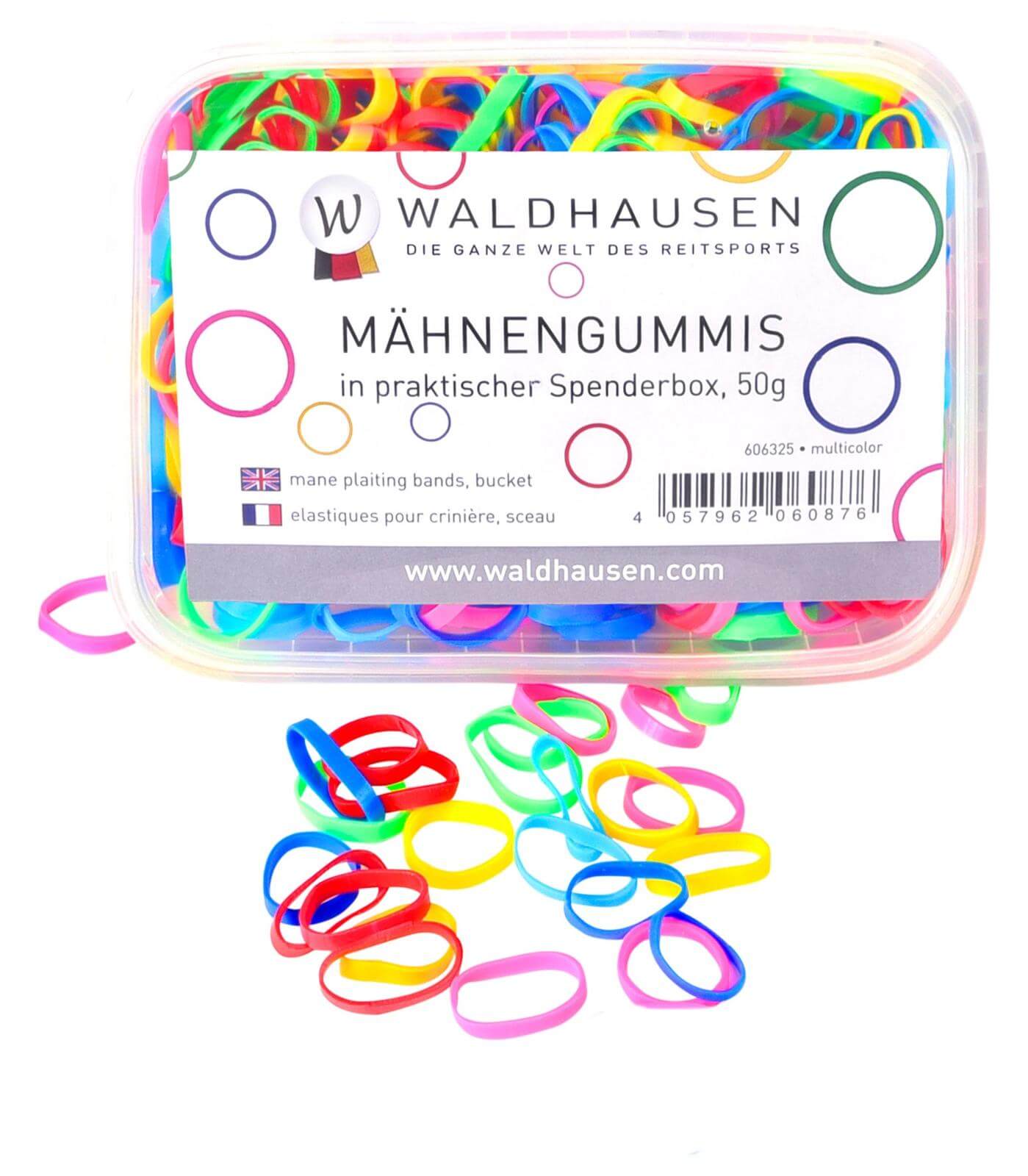 Mähnengummis in Spenderbox Multicolor 50 g