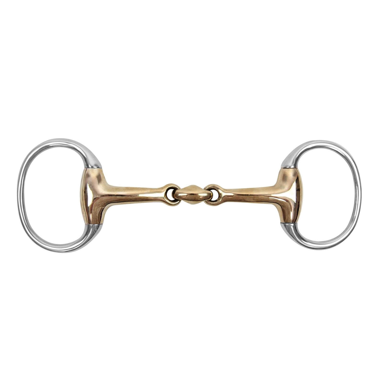 Olivenkopfgebiss Doppelt Gebrochen Kupfer 18 mm Cupris