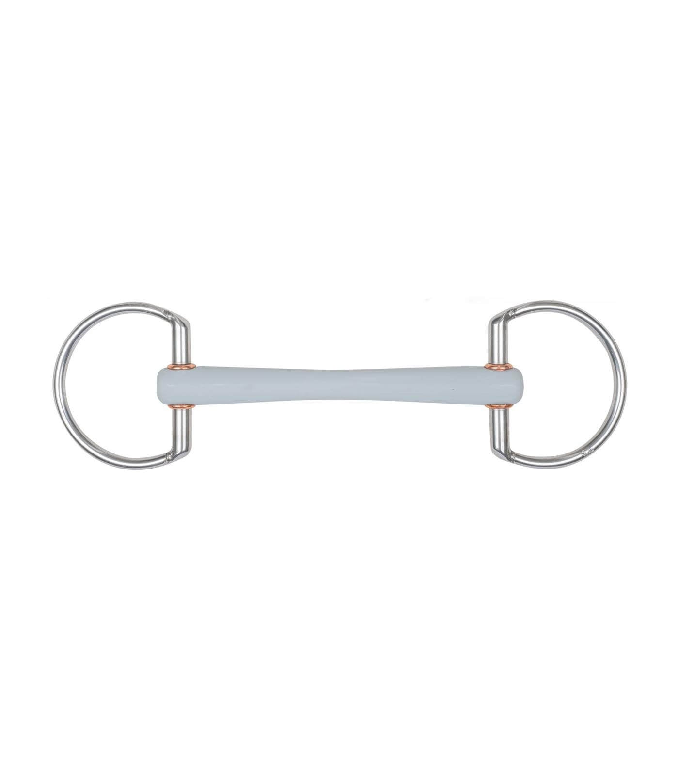 Olivenkopfgebiss Comfortstange Dünn Soft 15 mm Ring 6 cm Stangengebiss