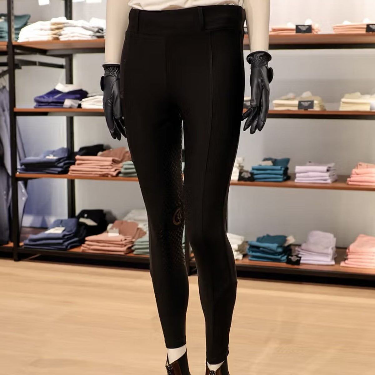 Reitleggings Damen Knee-Grip Classic Leggings