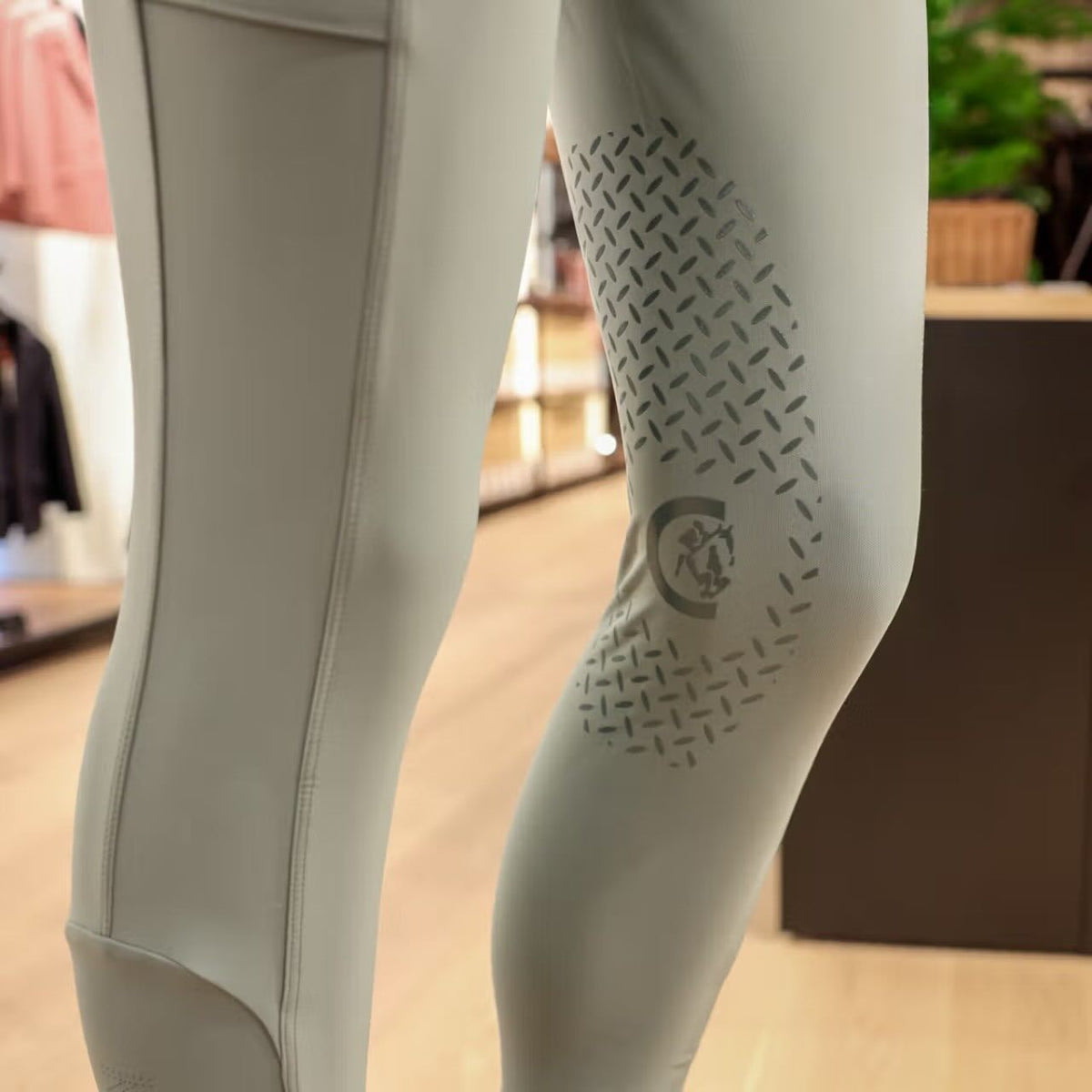 Reitleggings Damen Knee-Grip Classic Leggings