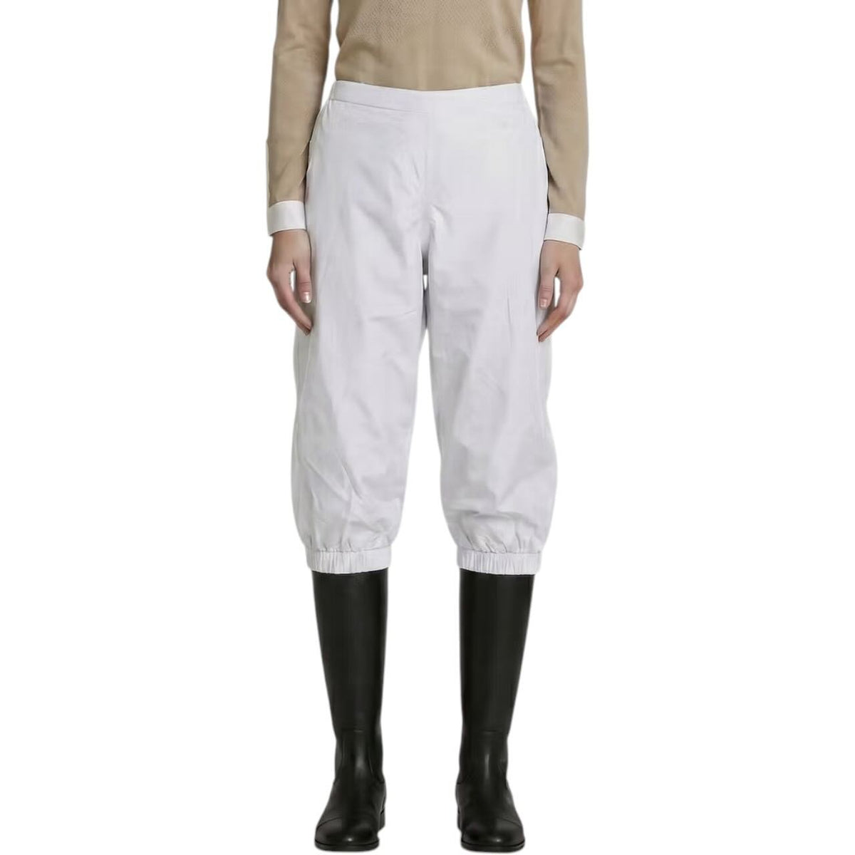 Pantalon d'équitation de pluie avec bas de jambe à enfiler
