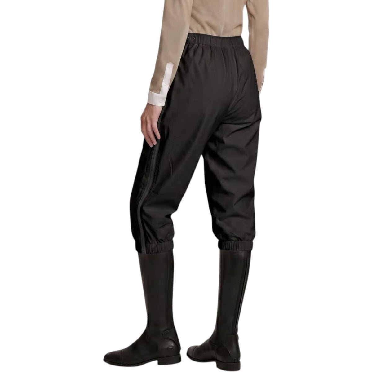 Pantalón de montar impermeable con refuerzo en la rodilla, pantalón para llevar encima