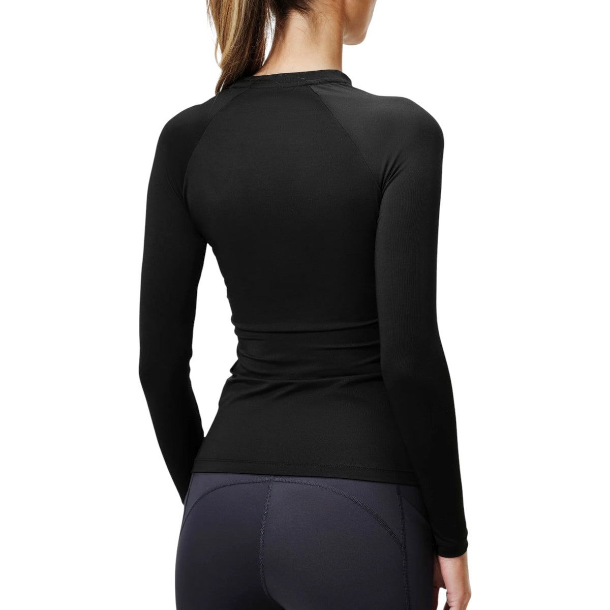 Camisola técnica Dynamic Base Layer Top Black de manga comprida