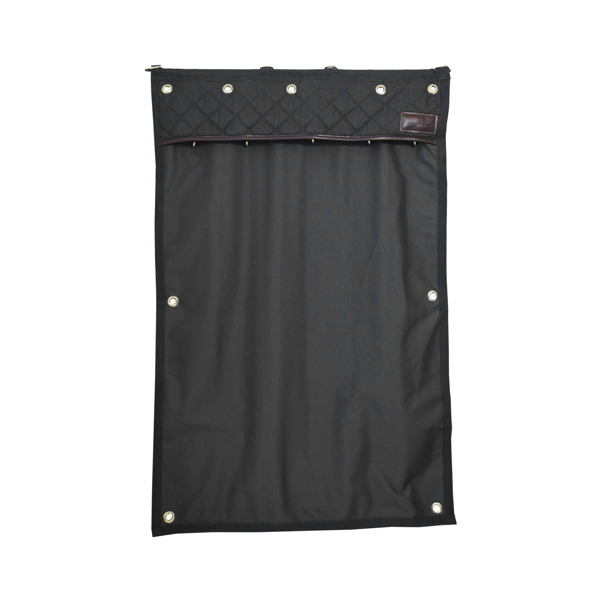 Kentucky Horsewear Boxenwandvorhang Wasserdicht, Schwarz, Produkt allein.