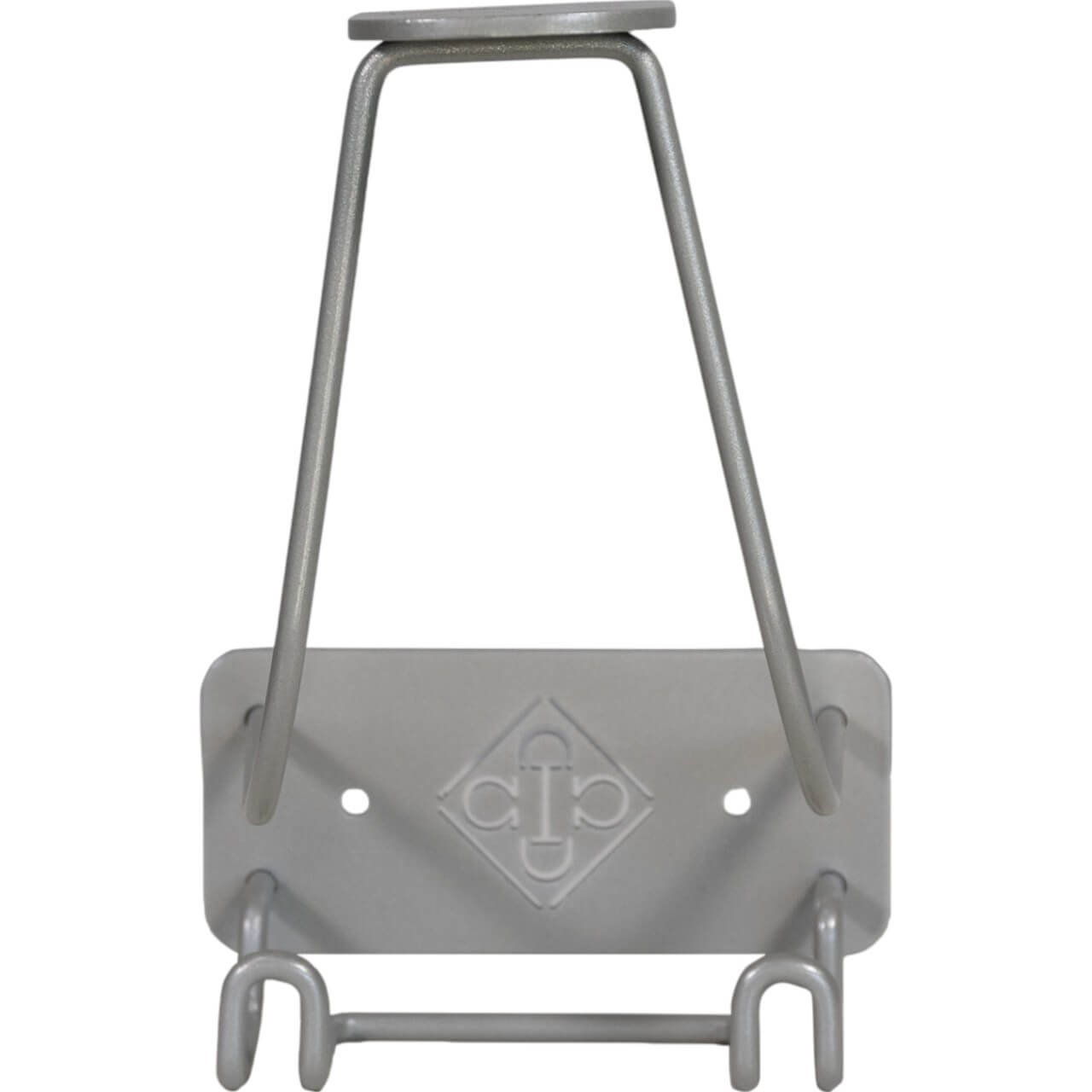 Reithelmhalter Stahl mit Haken