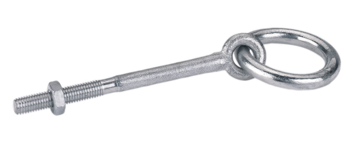 Barbell with threaded screw