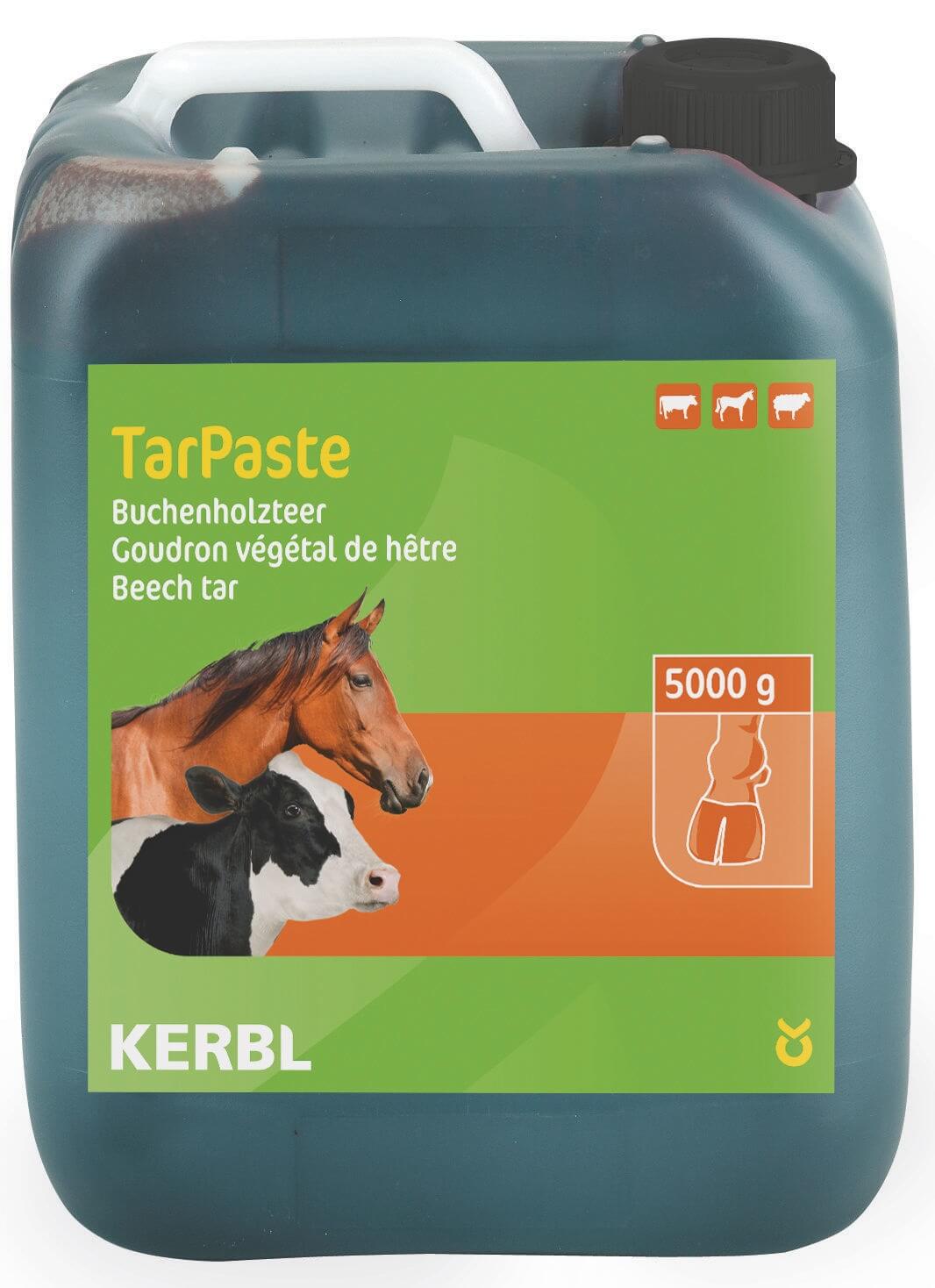 KERBL Buchenholzteer TarPaste, 5000 g, Produkt allein auf weißem Hintergrund.