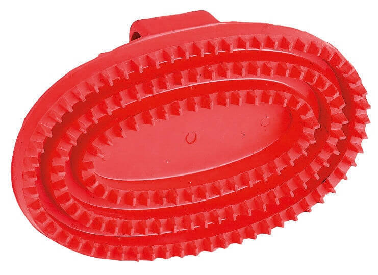 Gummistriegel oval