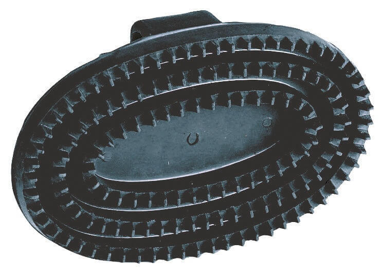 Gummistriegel oval Junior