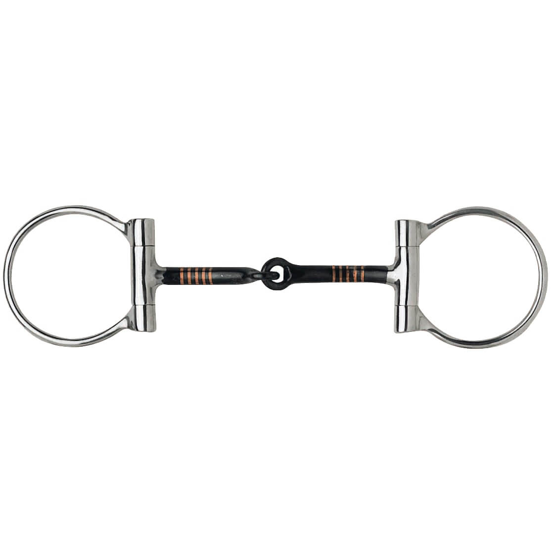 Westerntrense D-Ring Snaffle Bit Einfach Gebrochen 10 mm Gebiss