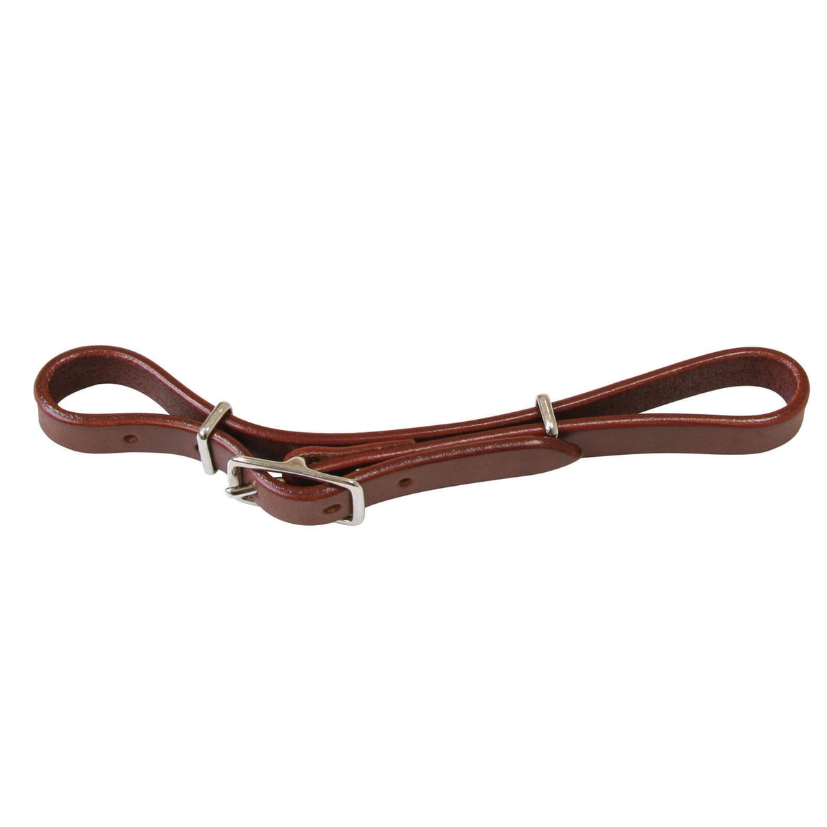 Western Lederkinnriemen, braun
