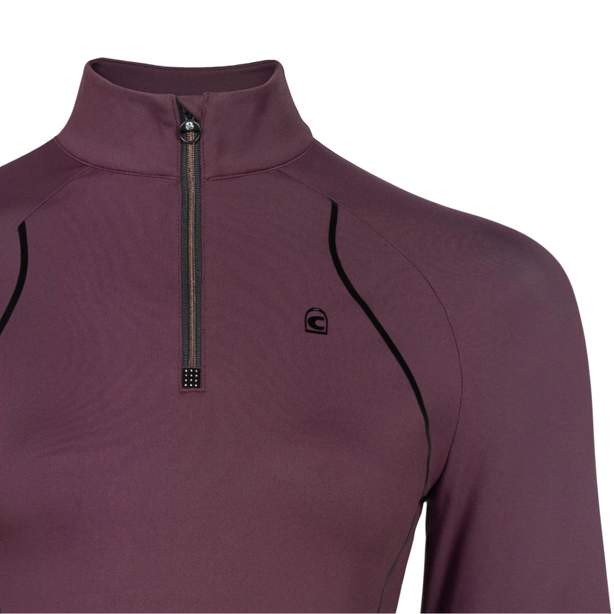 Halfzip-skjorte dame CAVALDIVYA HW2026-halfzip-skjorte