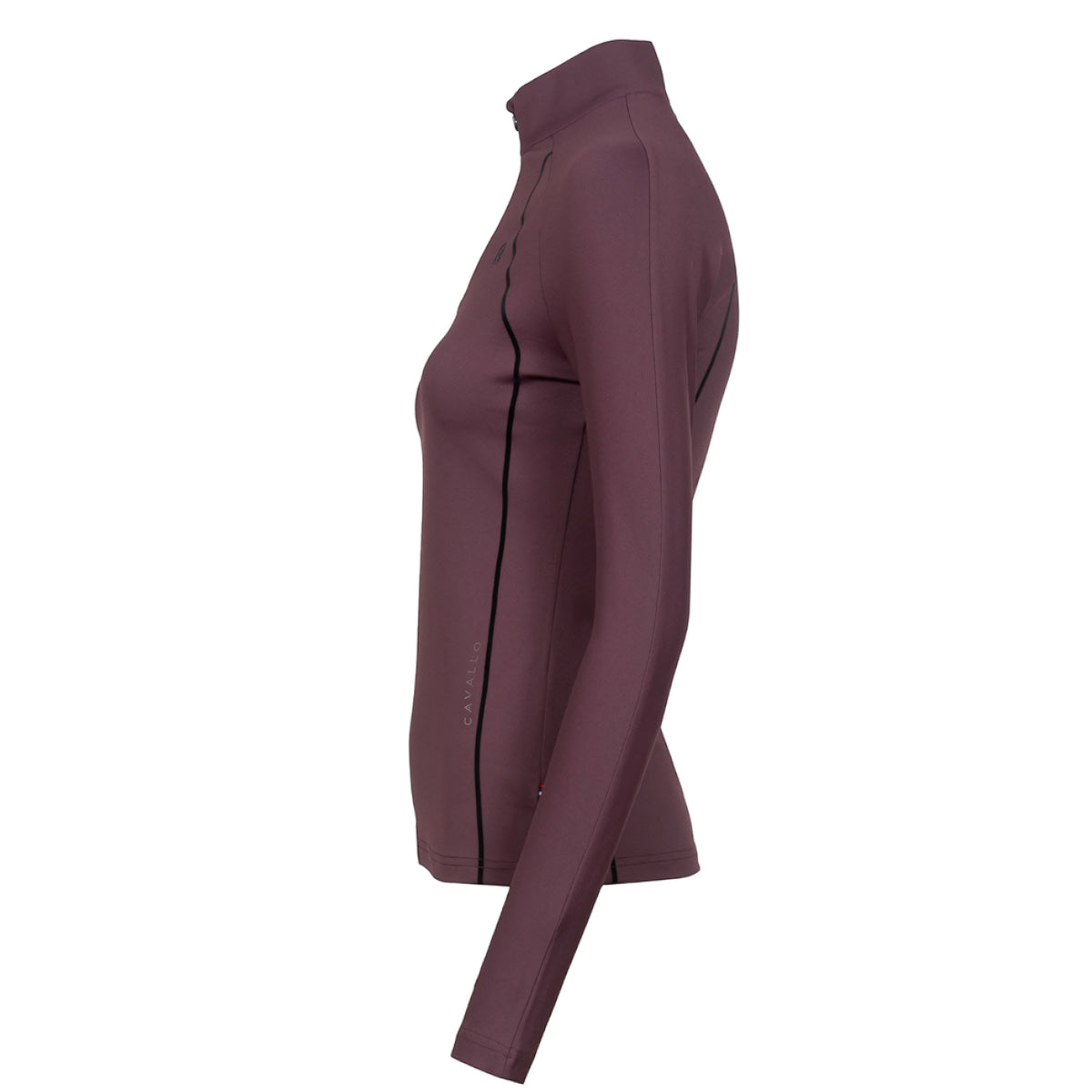 Halfzip-skjorte dame CAVALDIVYA HW2026-halfzip-skjorte