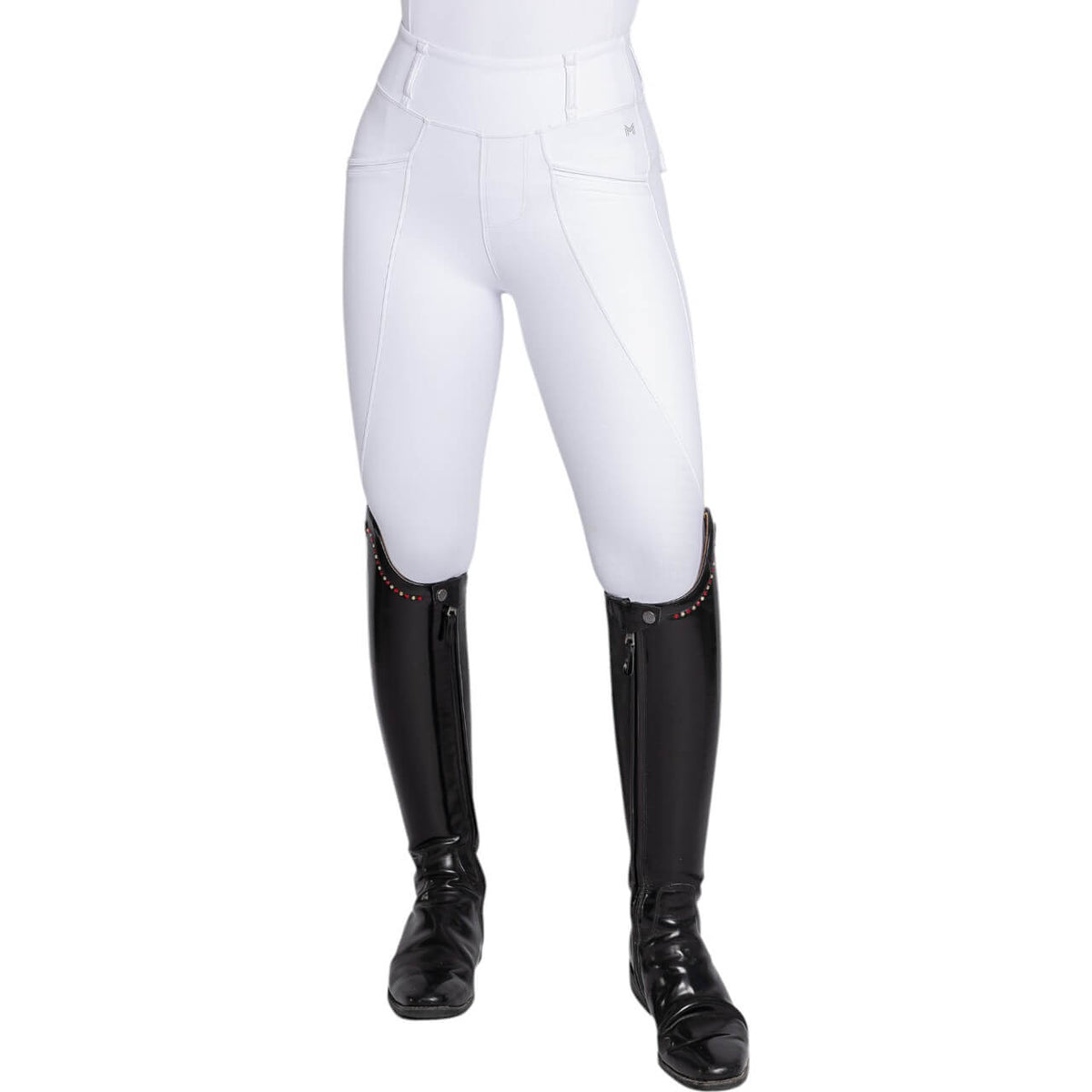 Reitleggings Damen Full-Grip Pro Riding Leggings