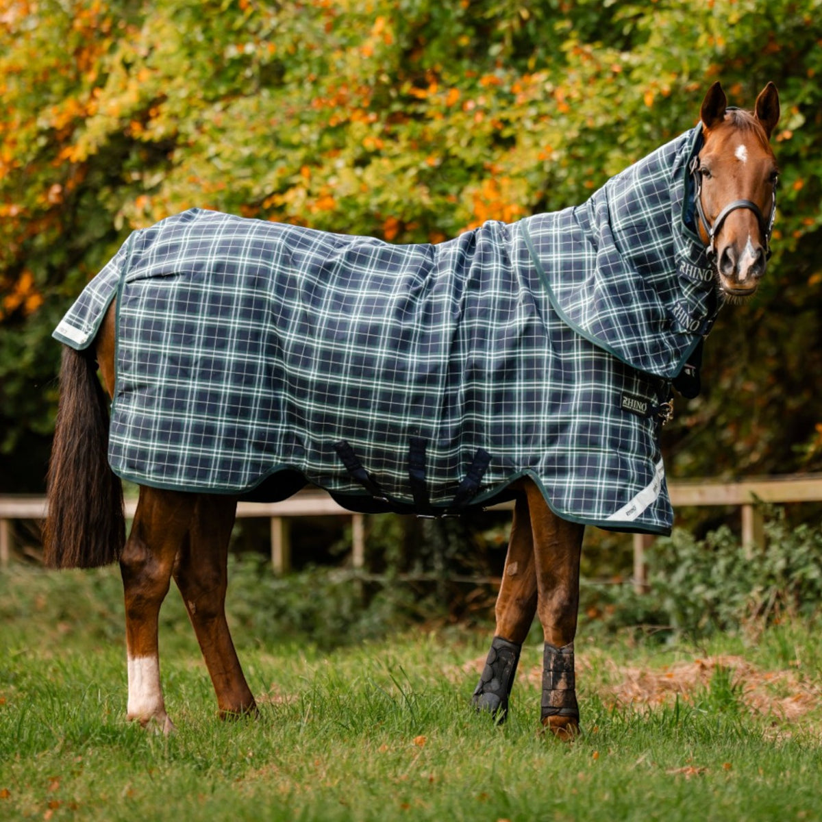 Weidedecken-Halsteil Rhino Turnout Hood 150g Halsteil Pferd