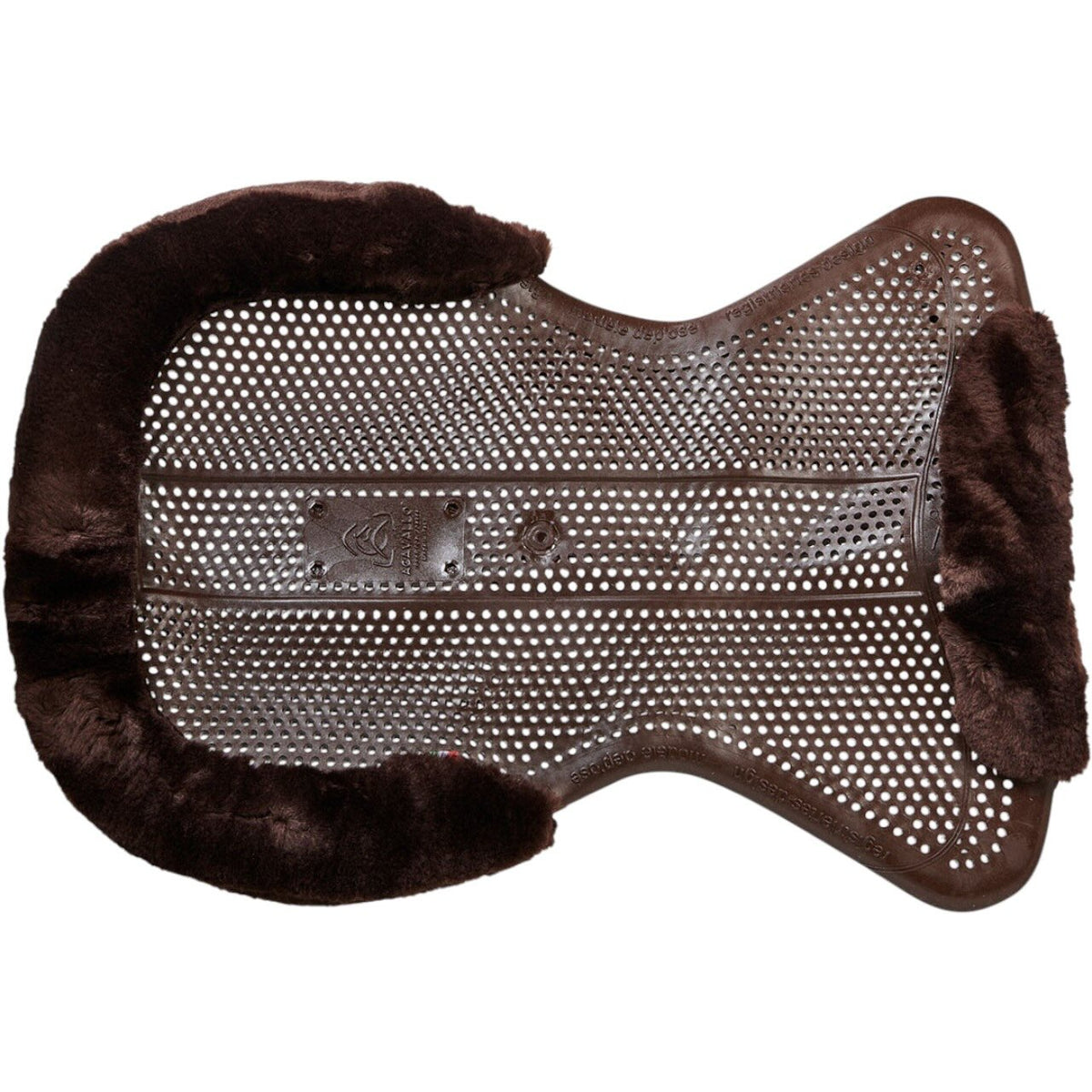 Gelpad NS Classic Cut-Out Kunstlammfell Flach Pad