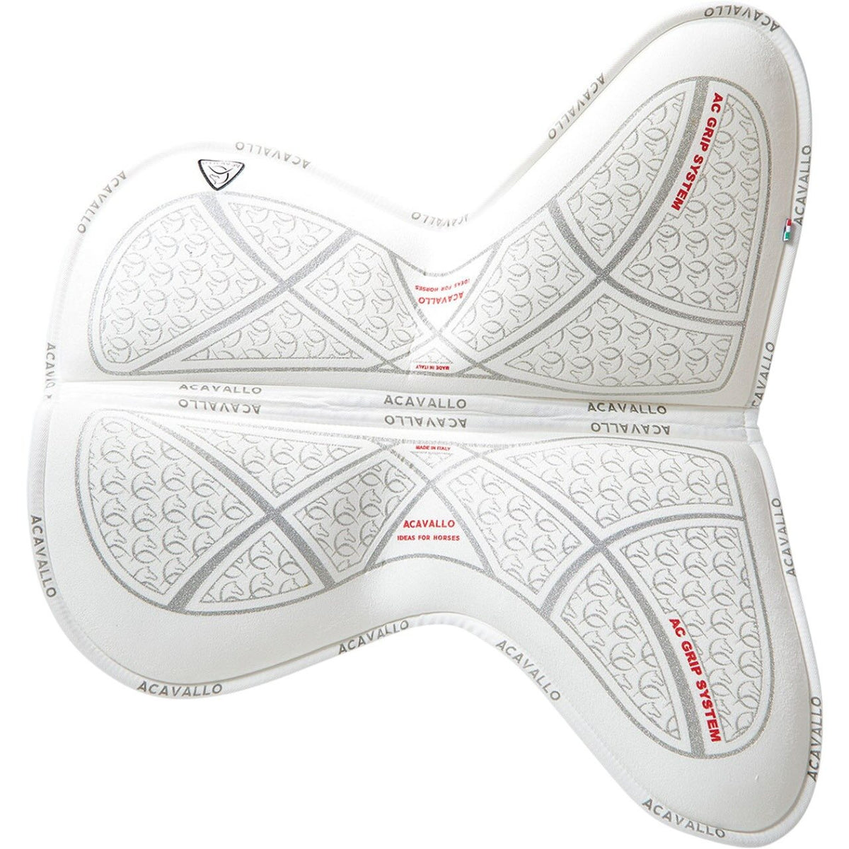 Sattelpad Memory Foam Close Contact AC-Grip Flach