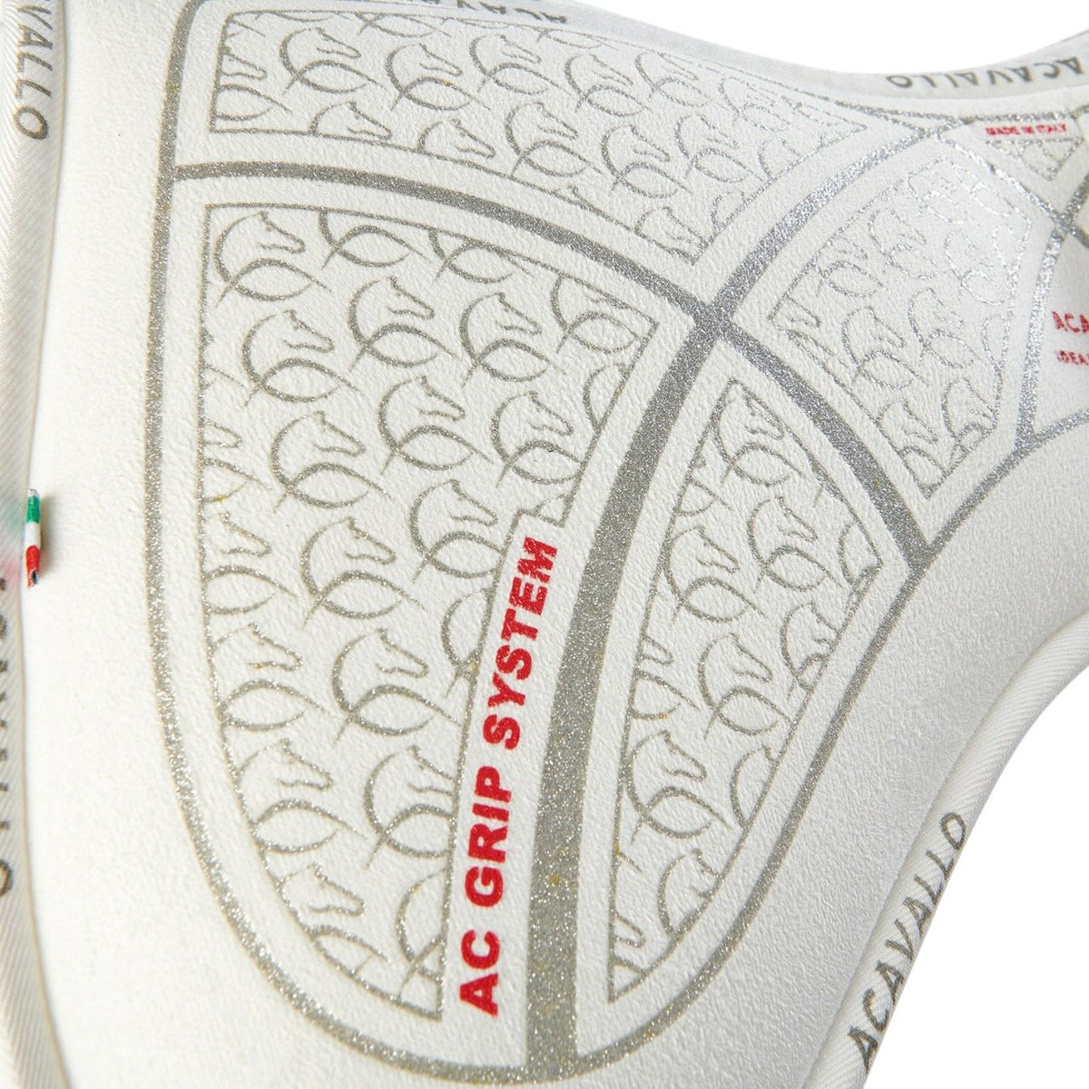 Sattelpad Memory Foam Close Contact AC-Grip Flach