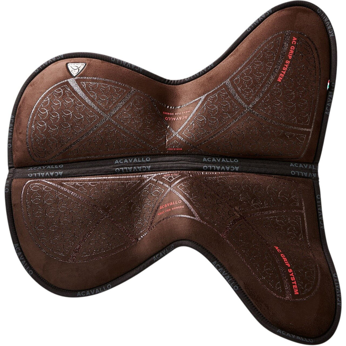 Sattelpad Memory Foam Close Contact AC-Grip Flach