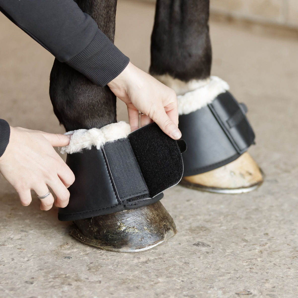 Hufglocken mit Fell SoftBell+ Sprungglocken