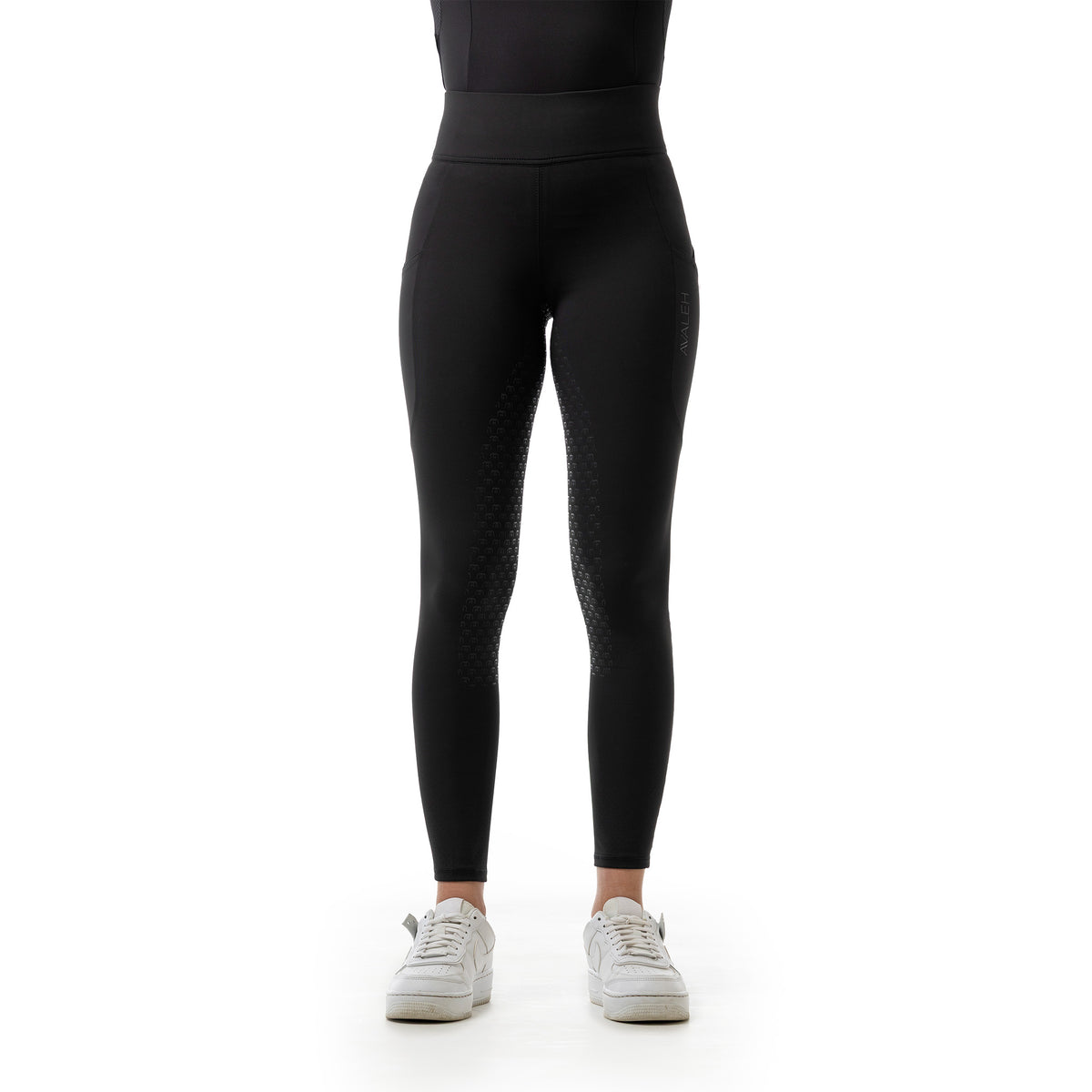 Reitleggings Damen Knee Grip Pro Shape Damenleggings