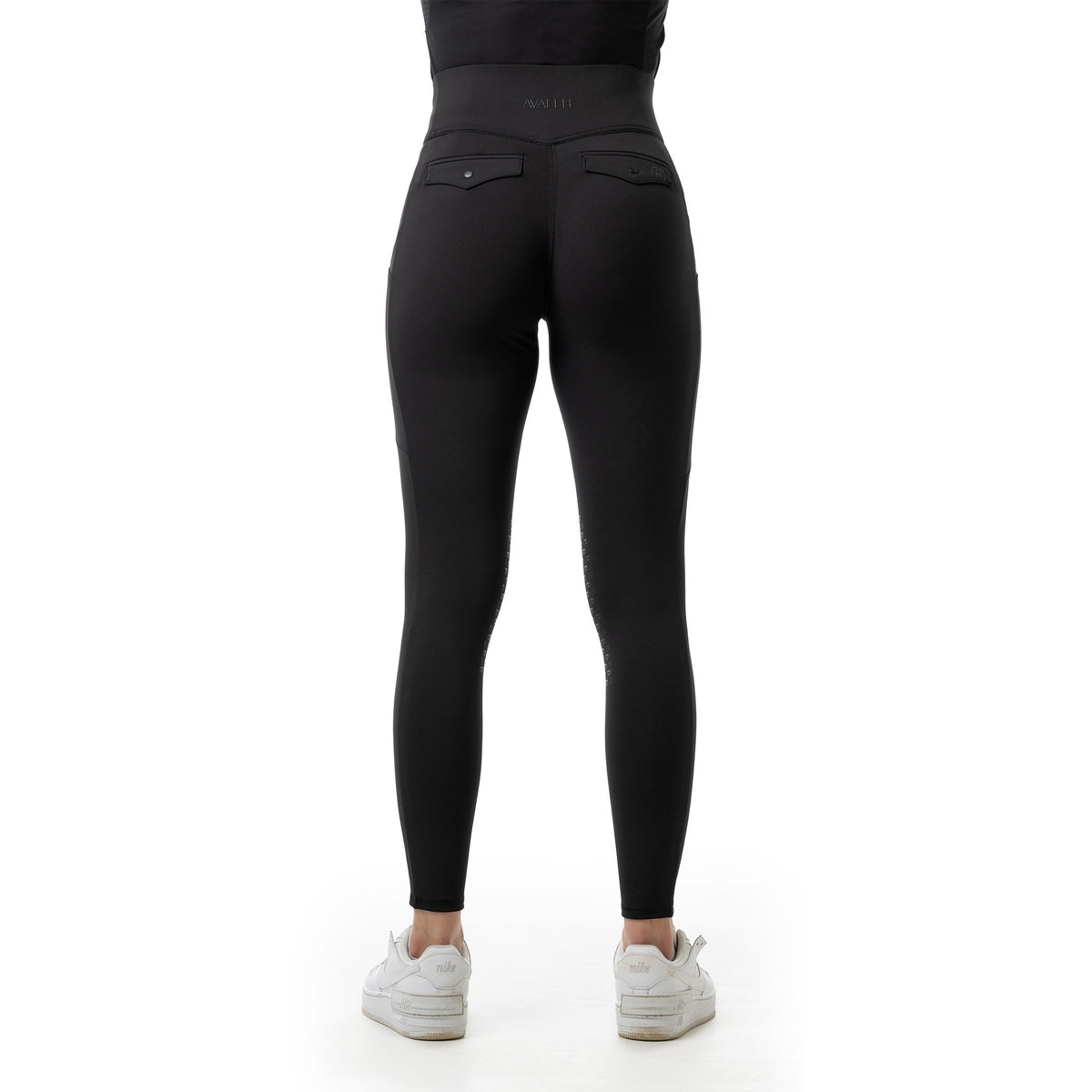 Reitleggings Damen Knee Grip Pro Shape Damenleggings
