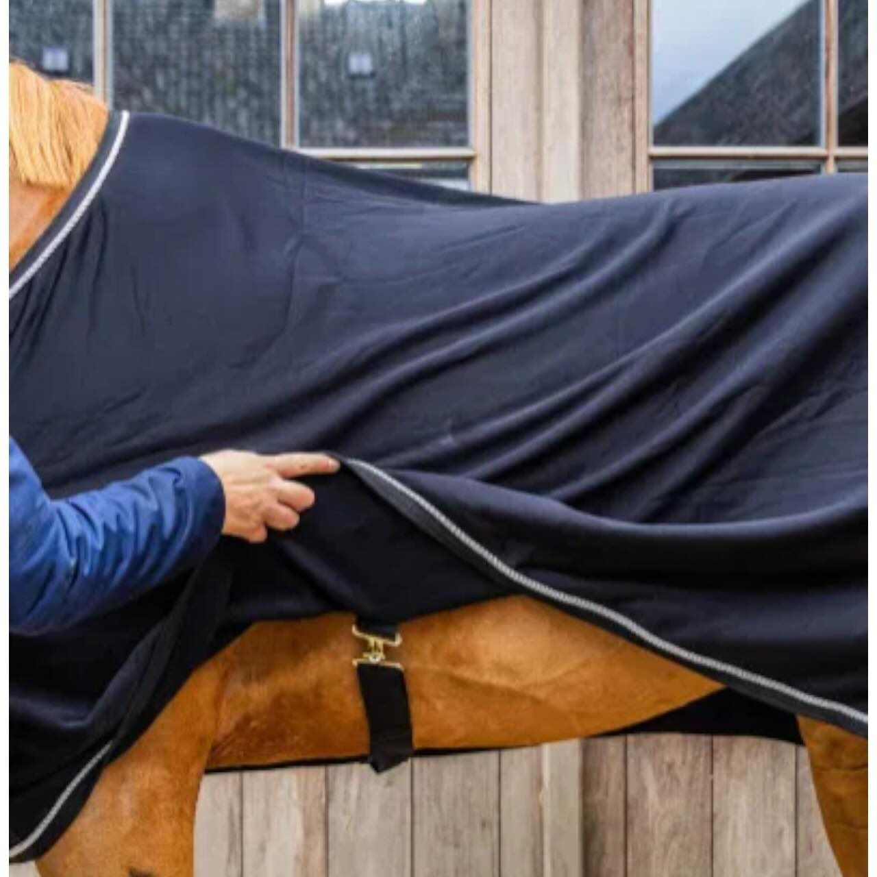 Abschwitzdecke für Siegerehrungen Fleecedecke