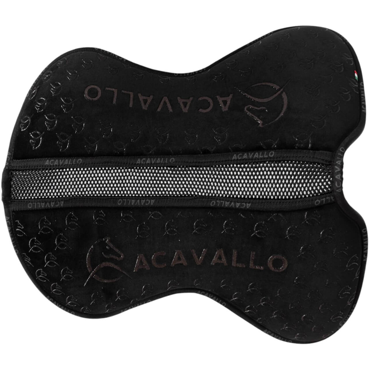 Sattelpad Memory Foam JCCS 3DS Louvre Silicon-Grip Flach