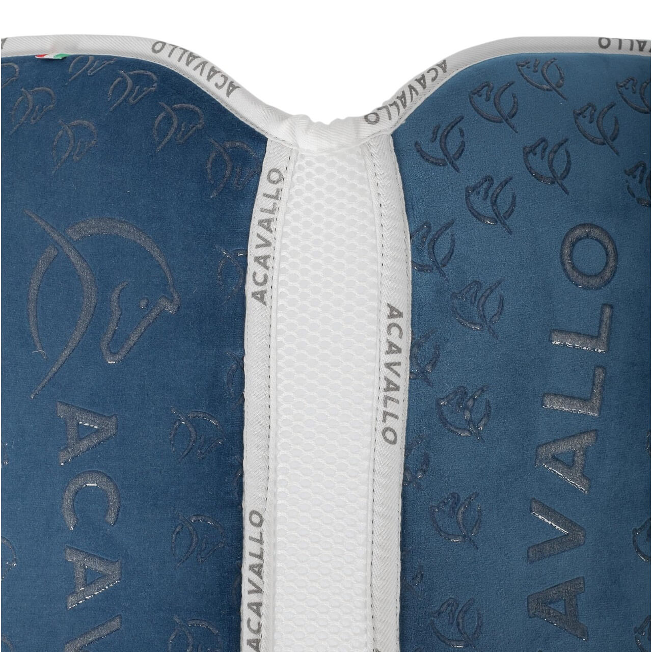 Sattelpad Memory Foam JCCS 3DS Louvre Silicon-Grip Flach