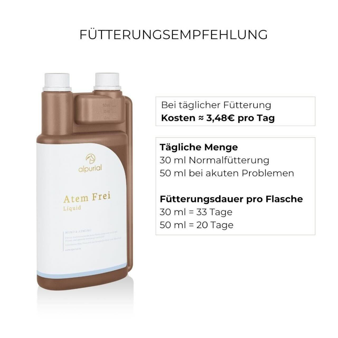 Atemfrei Zusatzfutter Ergänzungsfuttermittel