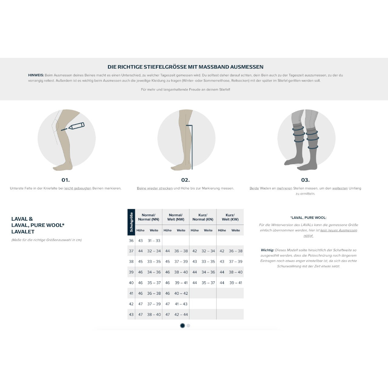 Reitstiefel Laval Lederreitstiefel