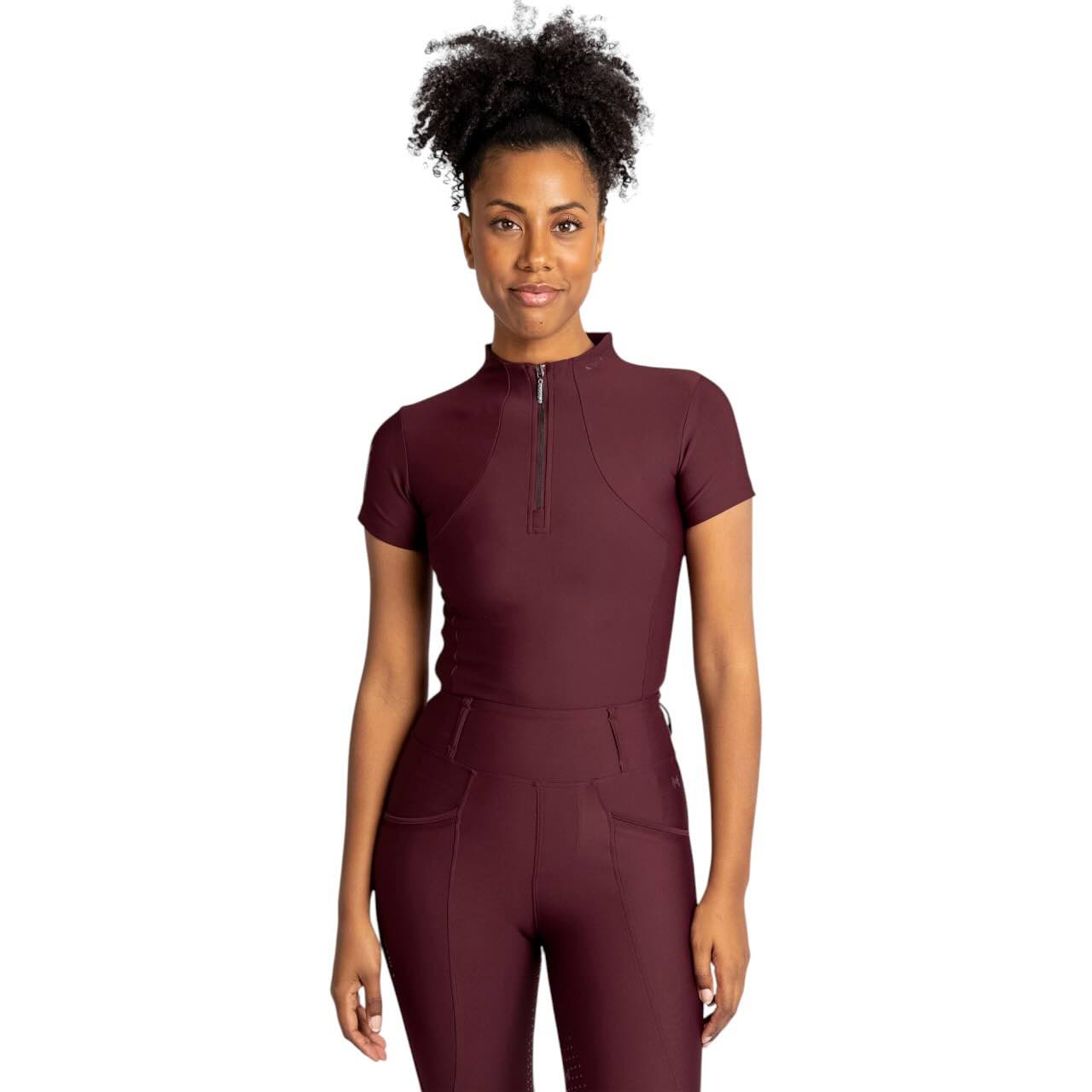 Base Layer Damen Short Sleeve Funktionsshirt