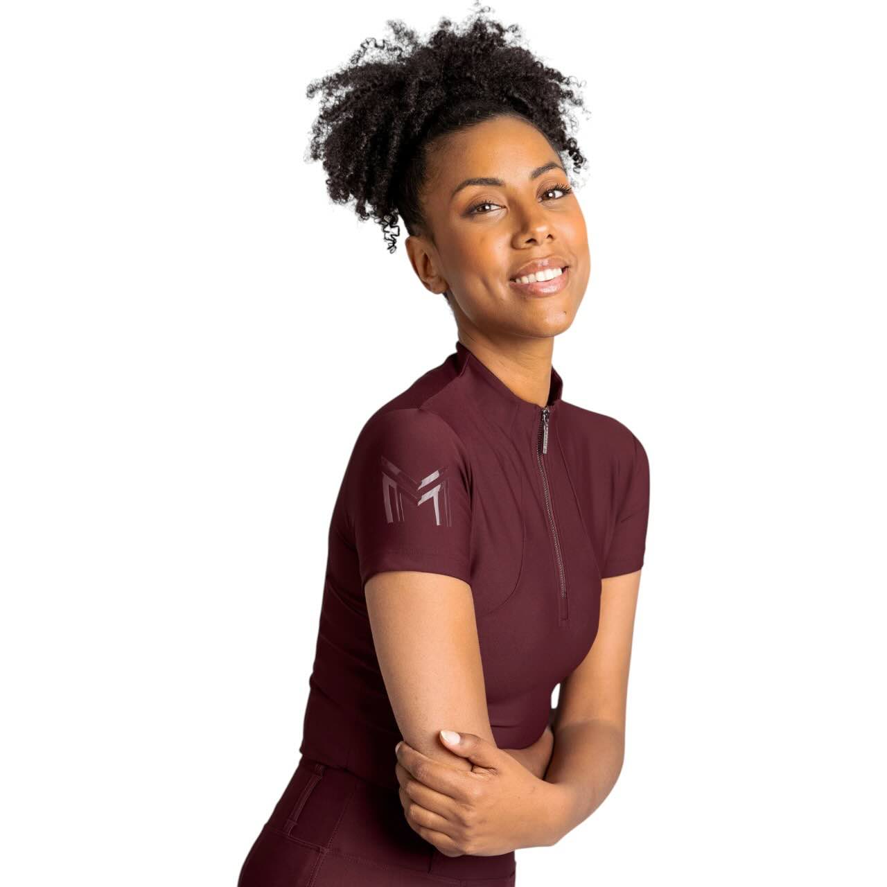 Base Layer Damen Short Sleeve Funktionsshirt