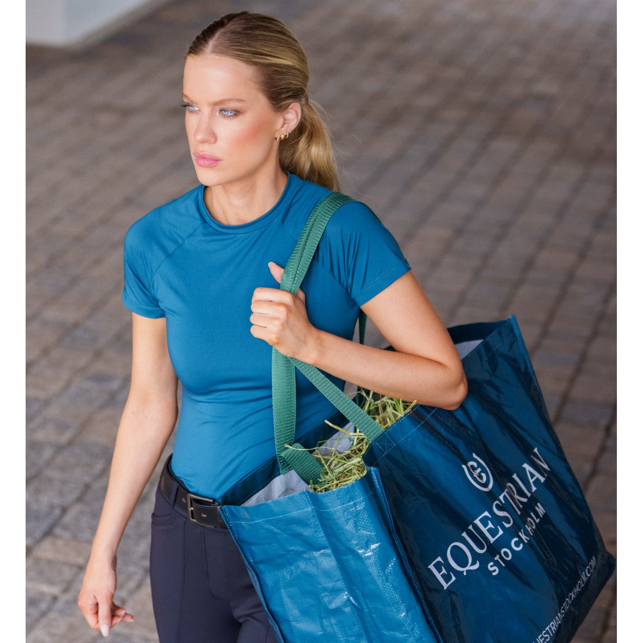 Baselayer Damen Kurzarm Dynamic Teal Blue Shortsleeve