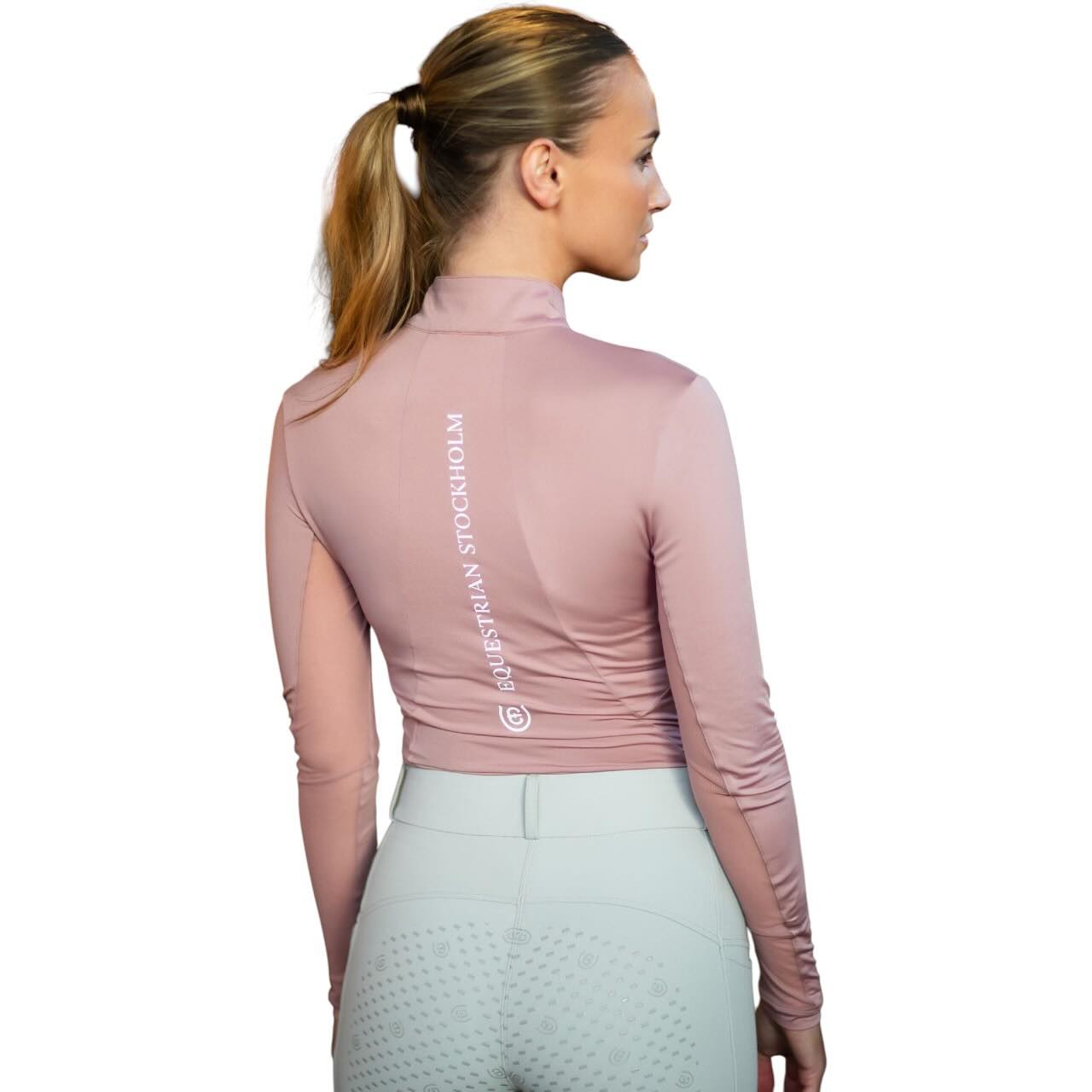 Baselayer Damen Langarm Air Breeze Pink Langarmshirt