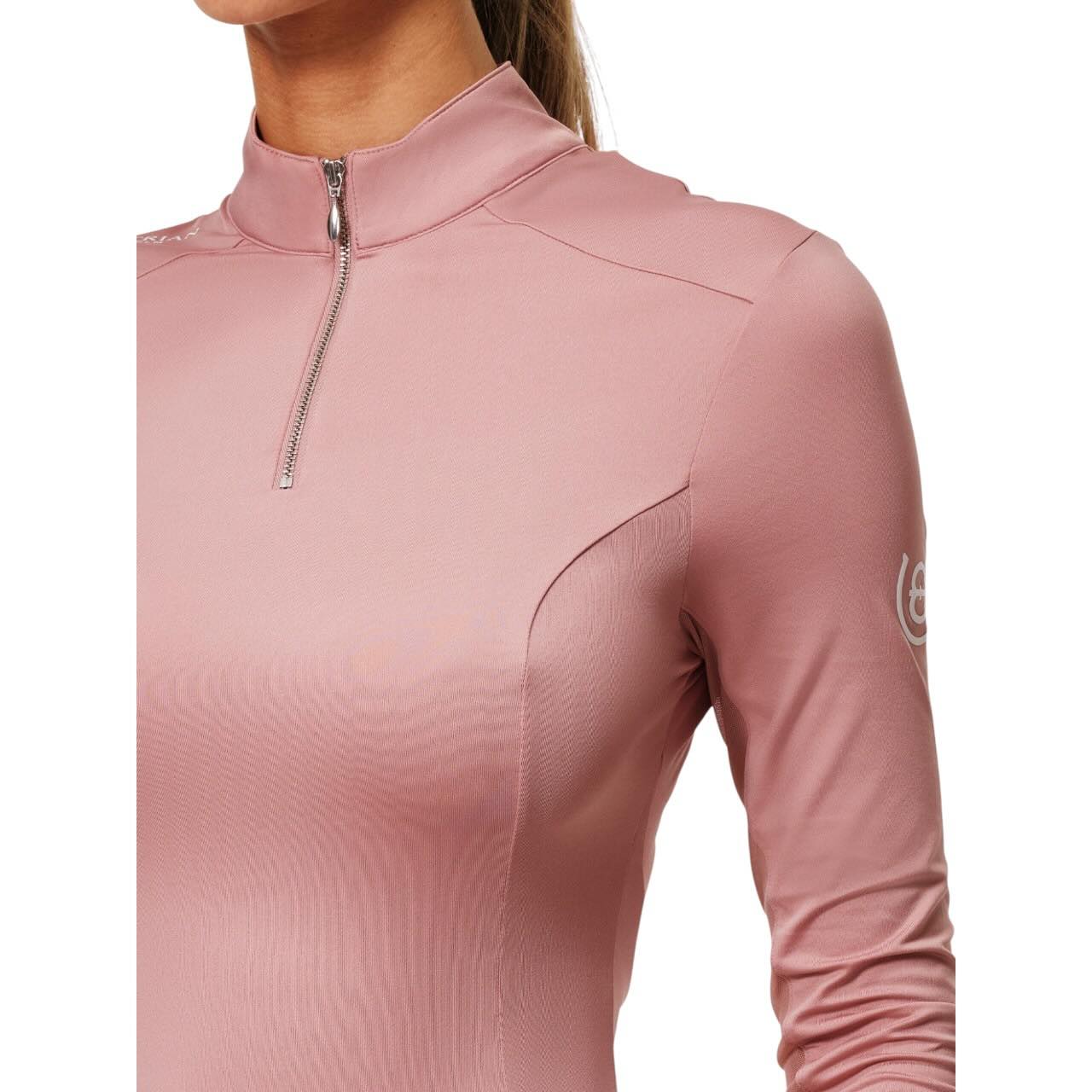 Baselayer Damen Langarm Air Breeze Pink Langarmshirt