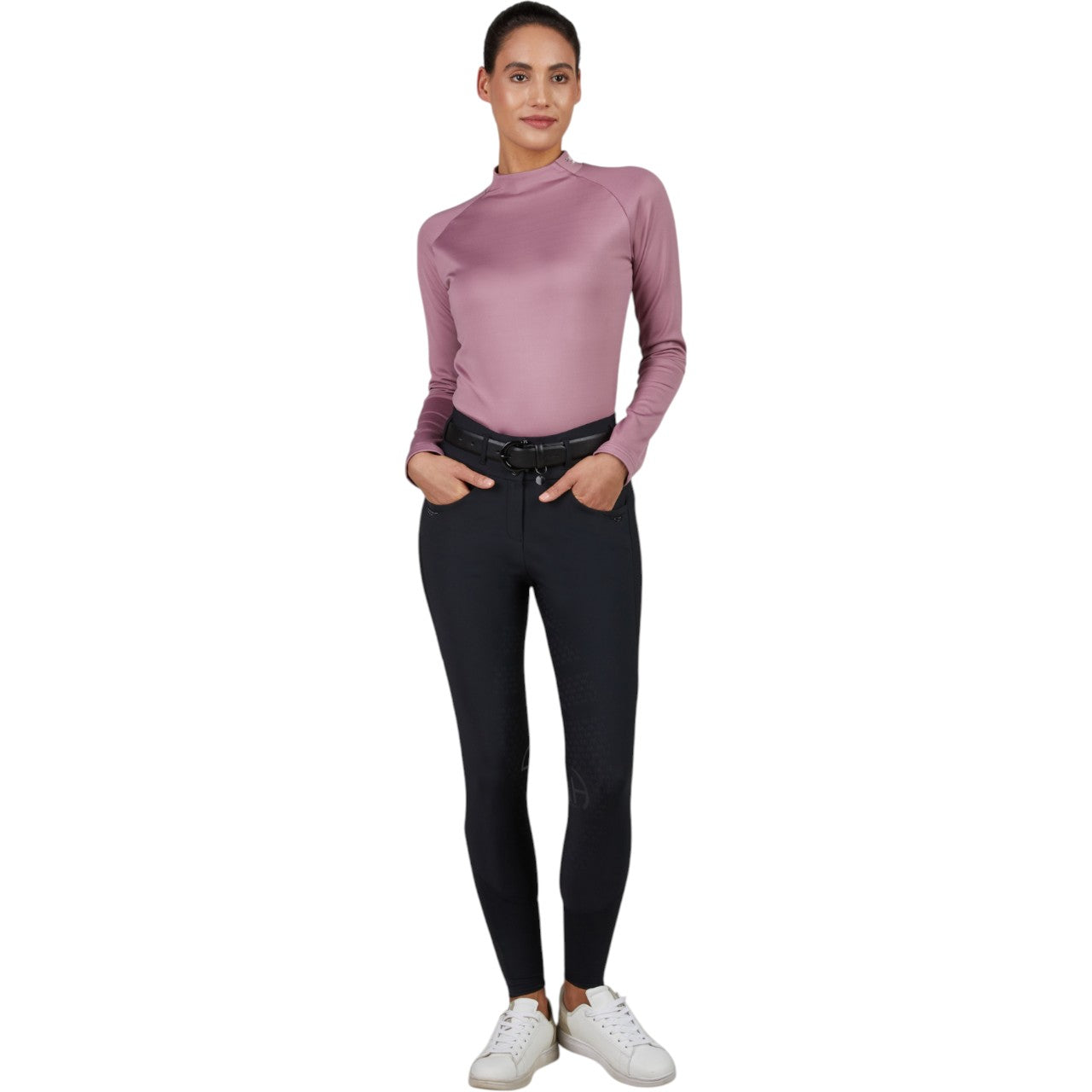 Baselayer Damen Langarm Athleisure HW 2025 Roll Neck Shirt